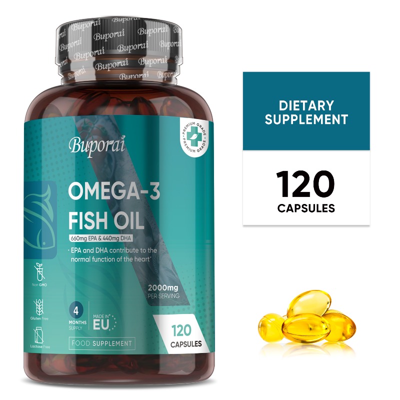 Omega 3 Fish Oil - Minyak Ikan Omega 3 2000mg -
