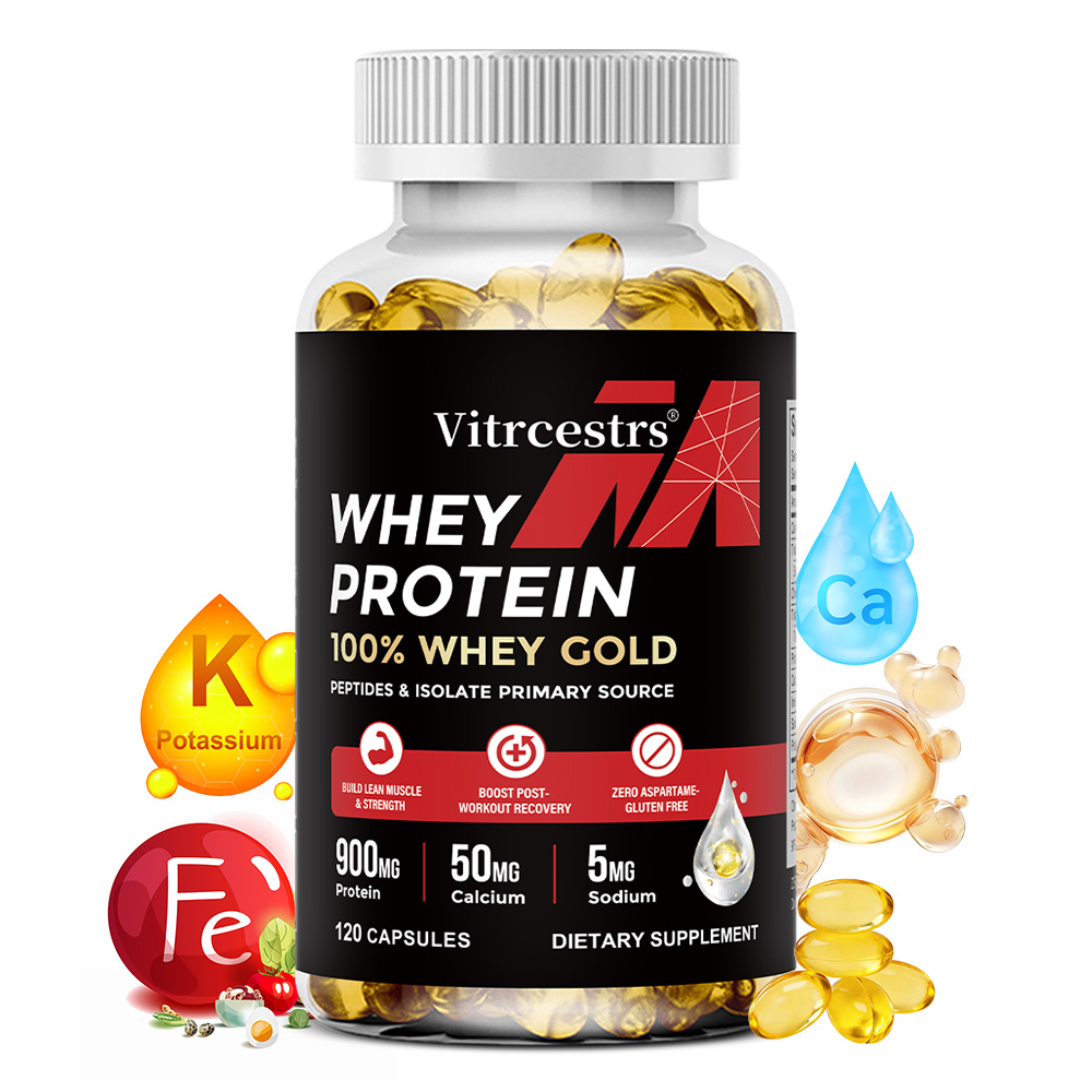 Nutrition For Fitness And Sports - Kapsul Whey Protein Concentrate - 900mg