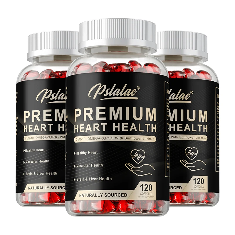 Omega 3 Fish Oil - Kesehatan Jantung Premium - Mendukung Kesehatan