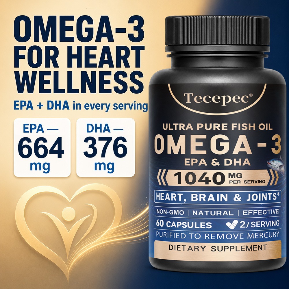 Omega 3 Fish Oil - Kapsul Minyak Ikan OMEGA-3 Kaya DHA
