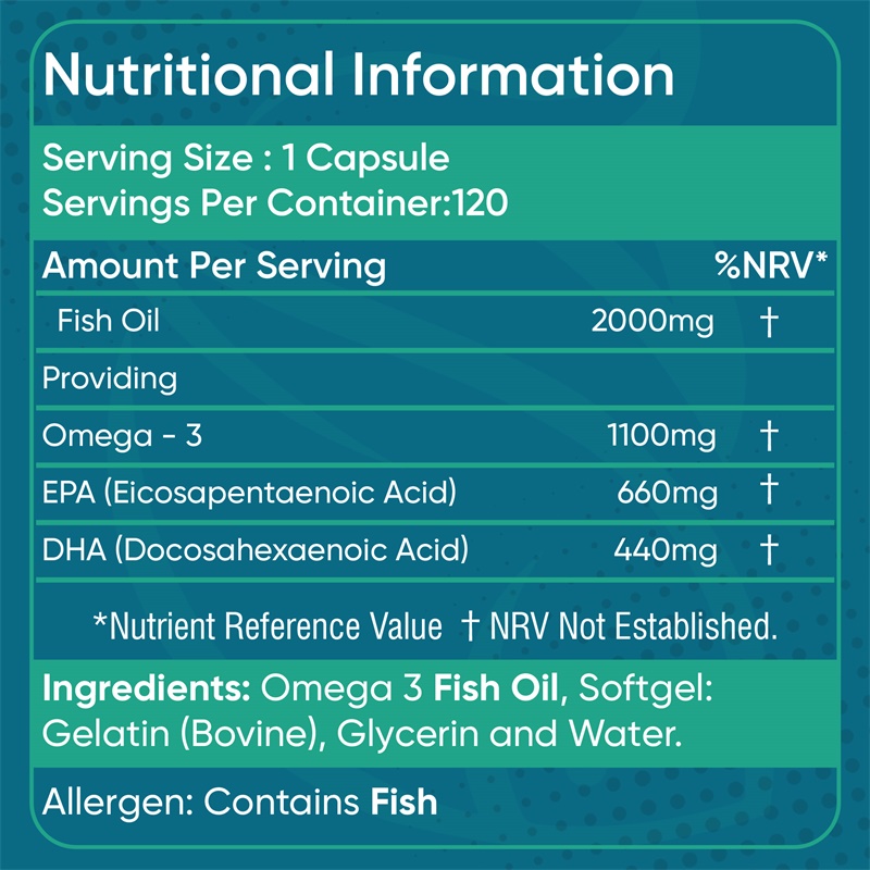 Minyak Ikan Omega 3 2000mg - d - Omega 3 Fish Oil ulasan dan harga