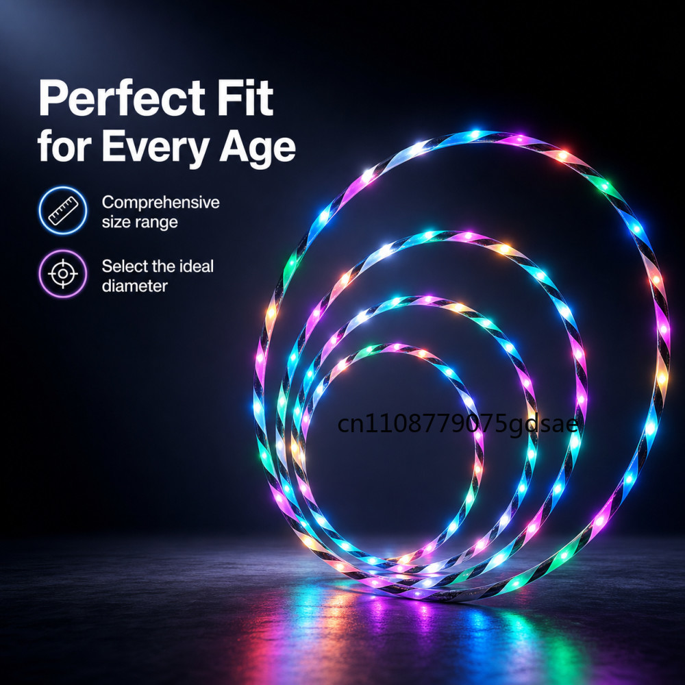Hoop Olahraga LED Bercahaya 60 - Nutrition For Fitness And Sports ulasan dan harga