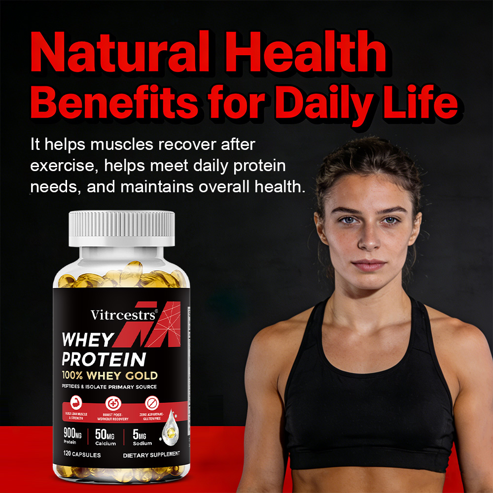 Kapsul Whey Protein Concentrat - Nutrition For Fitness And Sports ulasan dan harga