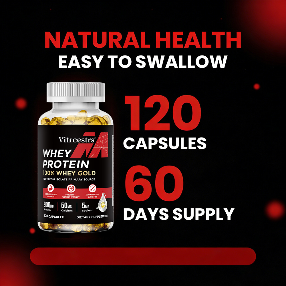 Kapsul Whey Protein Concentrat - Nutrition For Fitness And Sports ulasan dan harga