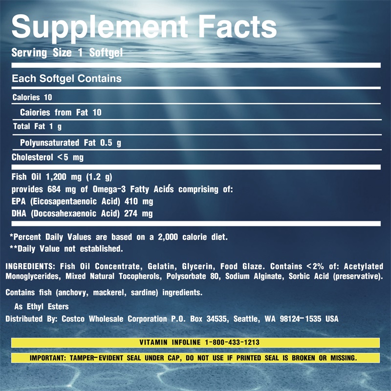 Kapsul Minyak Ikan Omega 3 6 9 - Omega 3 Fish Oil ulasan dan harga