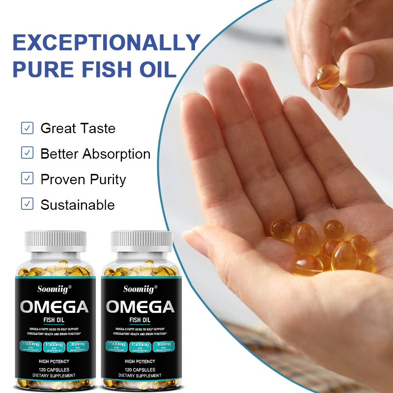 Kapsul Minyak Ikan Omega 3 330 - Omega 3 Fish Oil ulasan dan harga