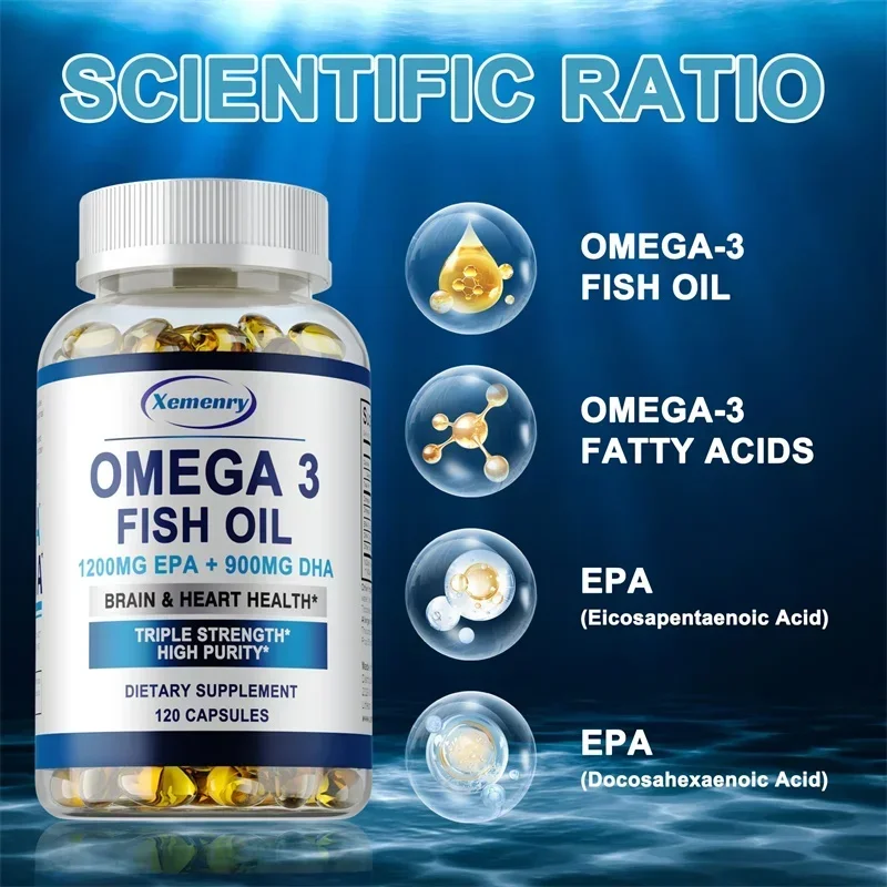 Suplemen Minyak Ikan Omega 3 d - Omega 3 Fish Oil ulasan dan harga