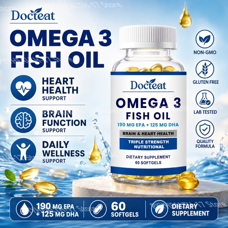 Omega3 Fish Oil Softgels Tripl - Omega 3 Fish Oil ulasan dan harga