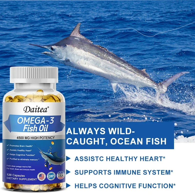 Minyak ikan Omega 3 bebas gula - Omega 3 Fish Oil ulasan dan harga