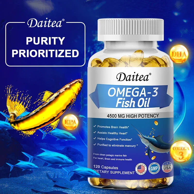 Minyak ikan Omega 3 bebas gula - Omega 3 Fish Oil ulasan dan harga