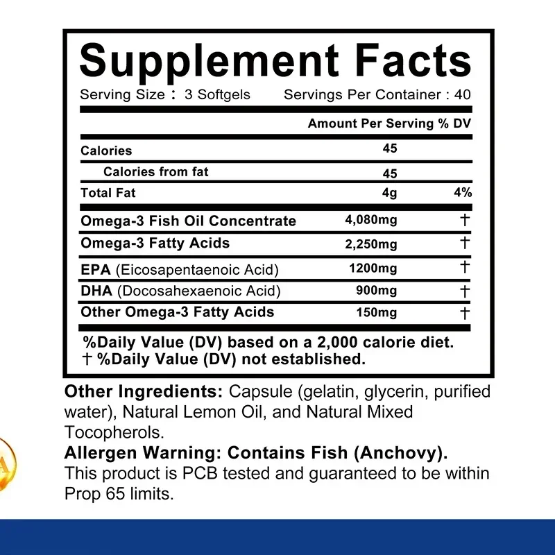 Minyak Ikan Omega-3 - Meningka - Omega 3 Fish Oil ulasan dan harga